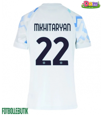 Inter Milan Henrikh Mkhitaryan #22 Bortatröja Kvinnor 2025-26 Kortärmad